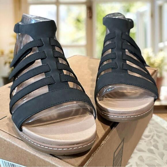 Dansko Athena Milled Nubuck Sandals Size 40 EU 9.5 - 10 US - Picture 2 of 16